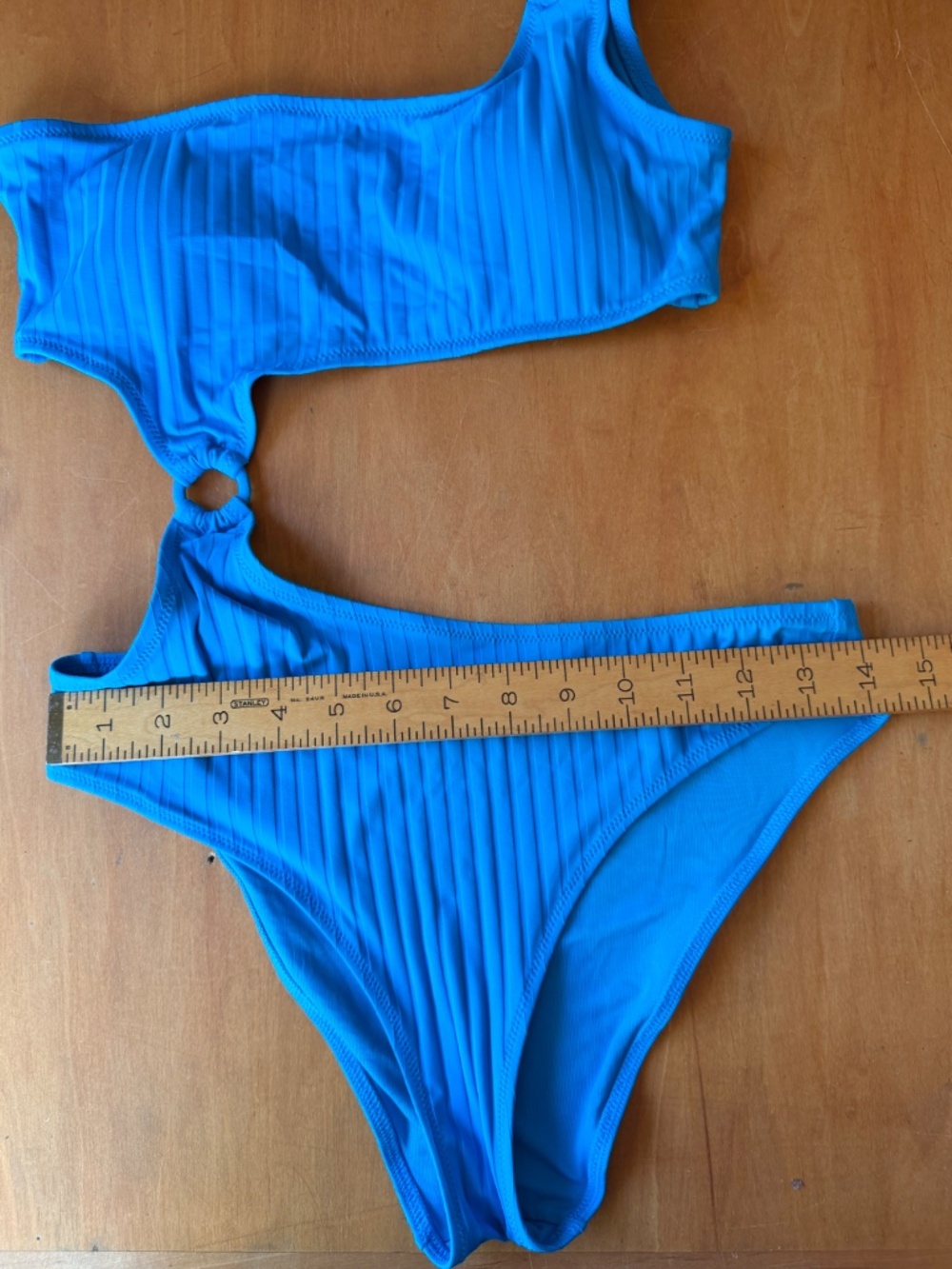 Aerie Cheeky Swimsuit, Size Medium, One piece with cutouts - Picture 3 of 15